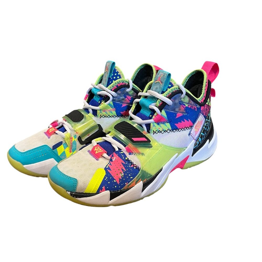 🔥 Jordan Why Not Zer0.3 "LA Born" Sz 9 | All-Star 2020 Multicolor